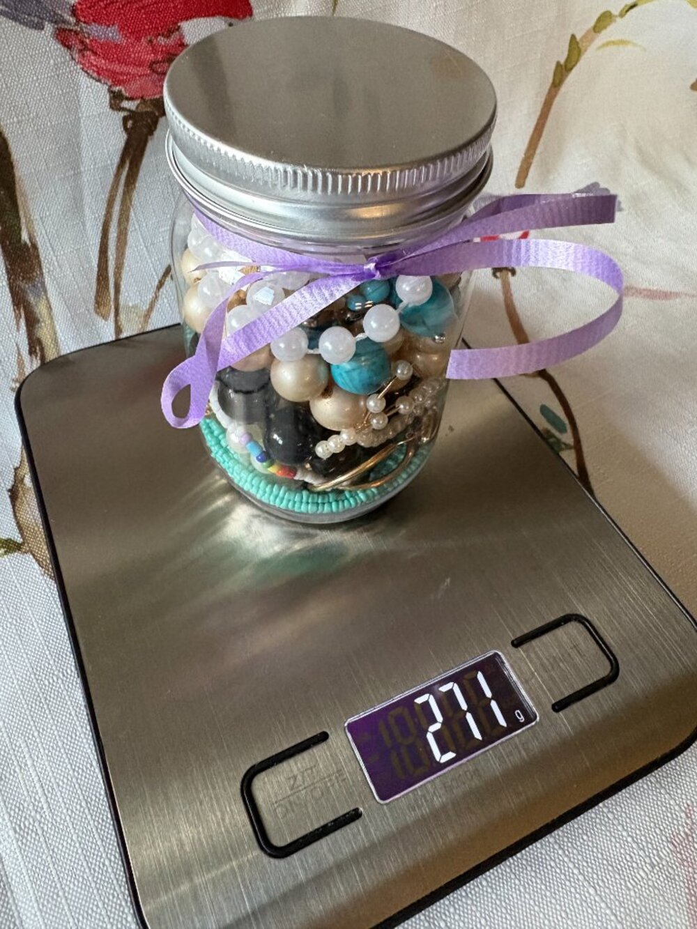 Mystery Jewelry Jar "Azul" - Picture 2 of 7